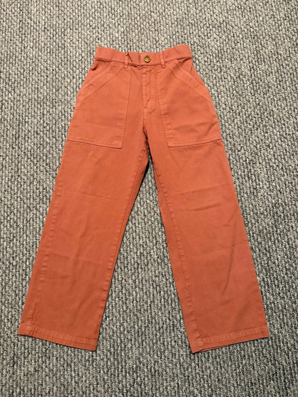 Big Bud Press Work Pants brick orange
